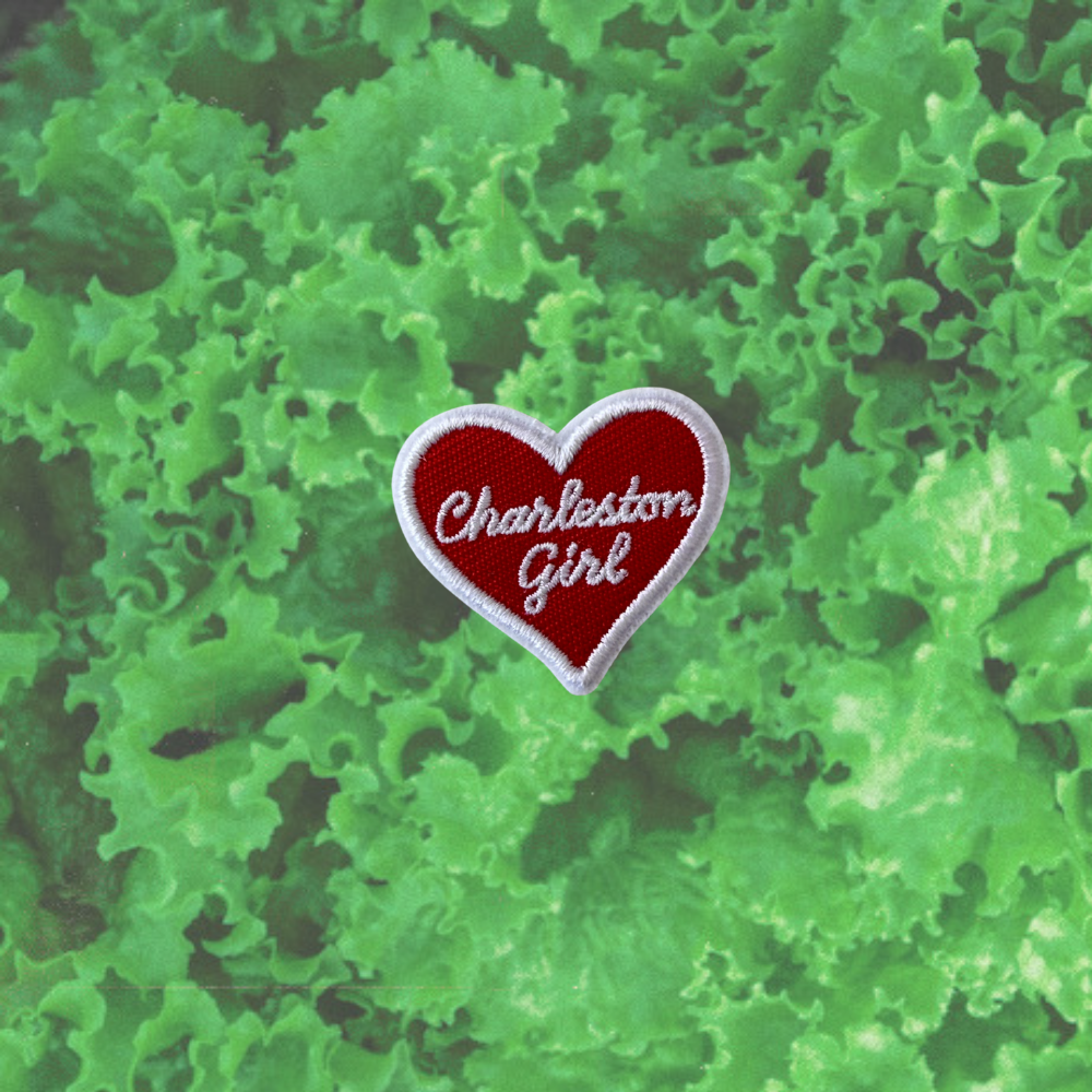CHARLESTON GIRL HEART PATCH
