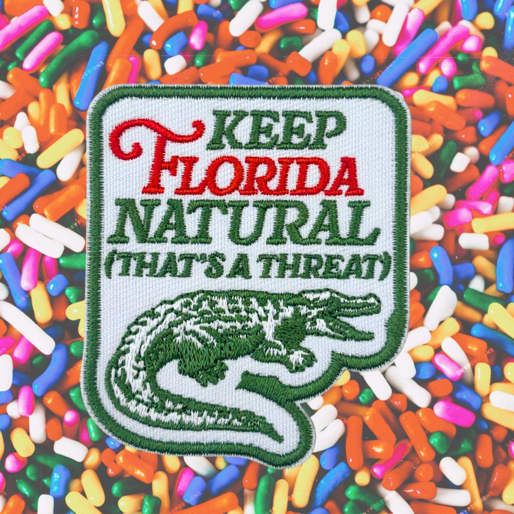 KEEP FLORIDA NATURAL PATCH