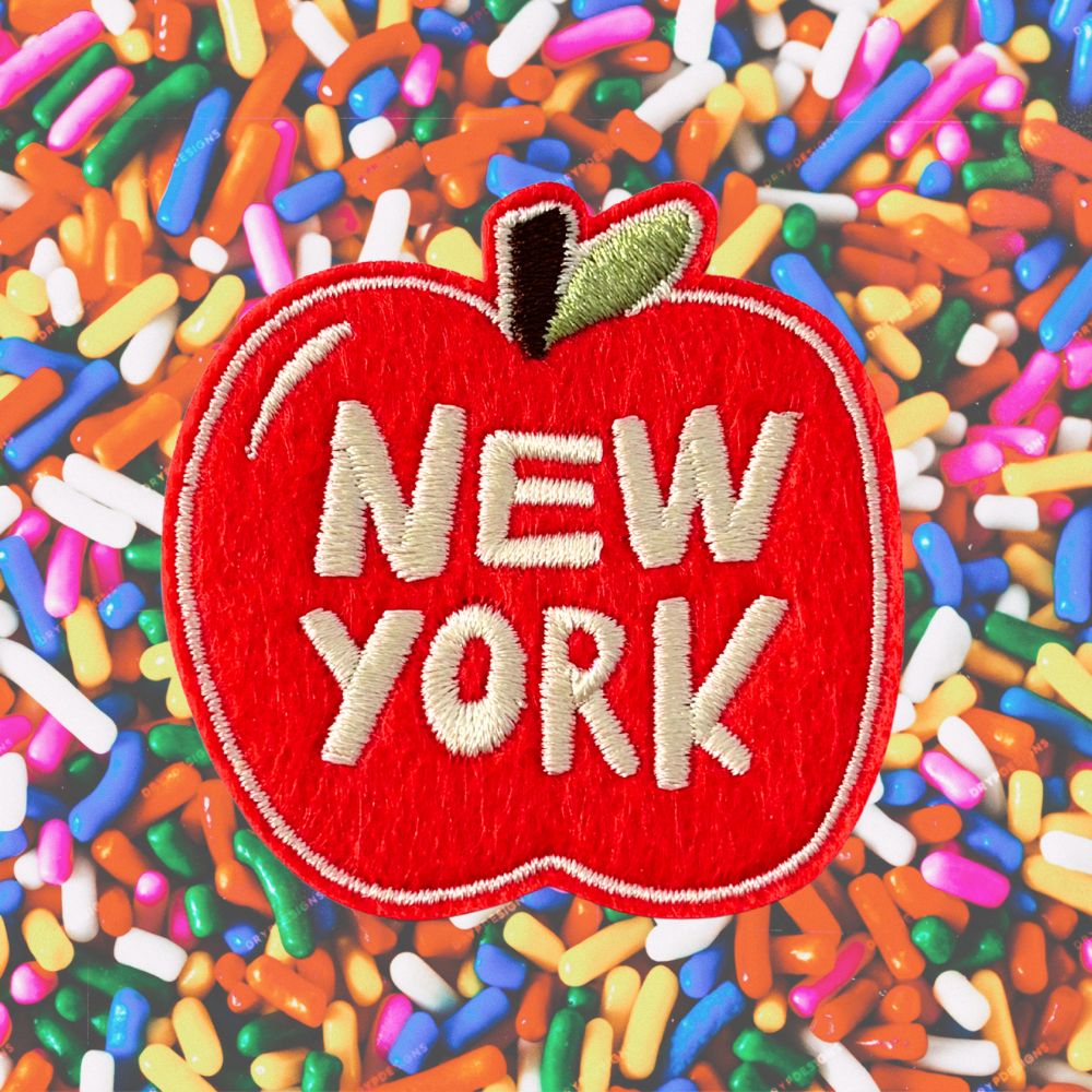 NEW YORK APPLE PATCH